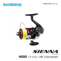 シマノ（Shimano）　19 シエナ　C3000（ナイロン 3号-150m糸付き）　スピニング 糸付きリール 釣り入門