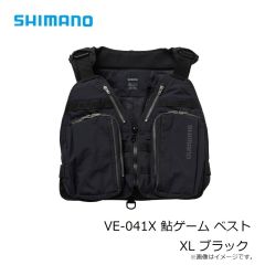 シマノ　VE-041X 鮎ゲーム ベスト XL ブラック