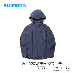 シマノ　WJ-020W テックフーディー S ブルーチャコール