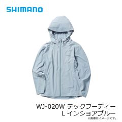 シマノ　WJ-020W テックフーディー L インショアブルー