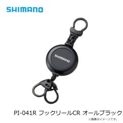シマノ　PI-041R フックリールCR オールブラック