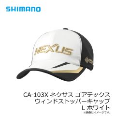 シマノ　CA-103X ネクサス ゴアテックス ウィンドストッパーキャップ L ホワイト