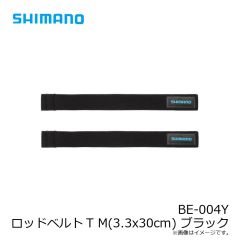 シマノ　BE-004Y ロッドベルトT M(3.3x30cm) ブラック