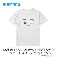 シマノ　SH-061Y サンプロテクションTシャツ ショートスリーブ L ブラック