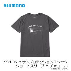 シマノ　SH-061Y サンプロテクションTシャツ ショートスリーブ L ブラック