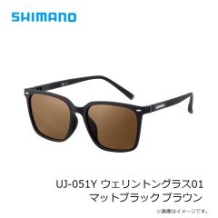 シマノ　UJ-051Y ウェリントングラス01  ブラウン