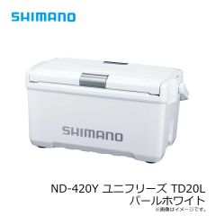 シマノ　ND-420Y ユニフリーズ TD 20L 20L パールホワイト