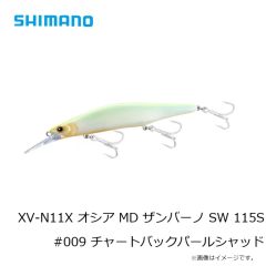 シマノ　XM-214U エクスセンス サイレントアサシン140S ノースプレミアム #011 Aシルエットチャート