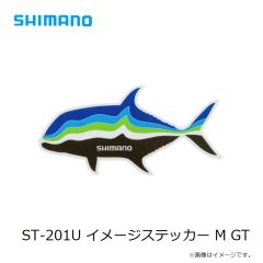 シマノ　ST-201U イメージステッカー M GT