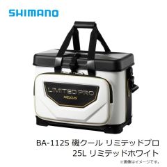 シマノ　BA-112S 磯クール リミテッドプロ 25L リミテッドホワイト