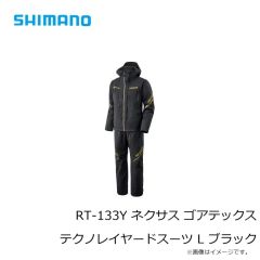 シマノ　RT-133Y ネクサス ゴアテックス テクノレイヤードスーツ L ブラック