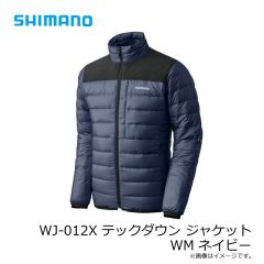 シマノ　WJ-012X テックダウン ジャケット WM ネイビー