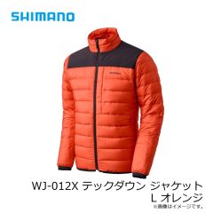 シマノ　WJ-012X テックダウン ジャケット 2XL ネイビー