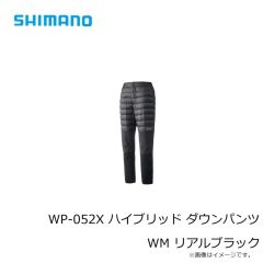 シマノ　WP-052X ハイブリッド ダウンパンツ WM リアルブラック