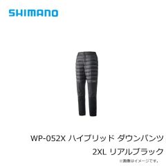 シマノ　WP-052X ハイブリッド ダウンパンツ 2XL リアルブラック