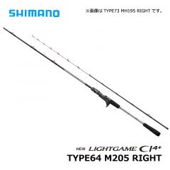 シマノ（Shimano）　ライトゲーム CI4+　TYPE64 M205 RIGHT