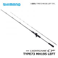 シマノ（Shimano）　ライトゲーム CI4+　TYPE73 MH195 RIGHT　船釣り 船竿 汎用ロッド ロッド 先調子