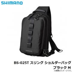 シマノ　BS-025T スリング ショルダーバッグ ブラック M