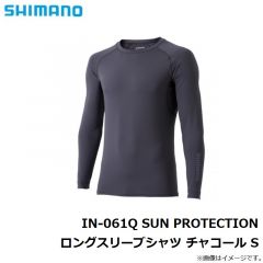 IN-061Q SUN PROTECTION ロングスリーブシャツ クールグレー S
