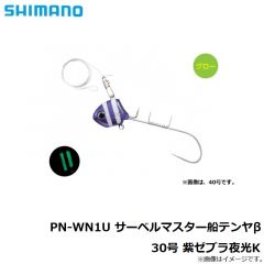 PN-WN1U サーベルマスター船テンヤβ 30号 スーパー夜光
