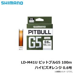 LD-M41U ピットブルG5 100m スティールグレー 0.6号
