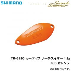 シマノ　TR-218Q カーディフ サーチスイマー 1.8g　05S オレンジ