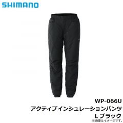 シマノ　WP-066U アクティブインシュレーションパンツ L ブラック