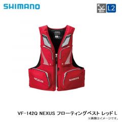 シマノ　VF-142Q NEXUS フローティングベスト レッド L