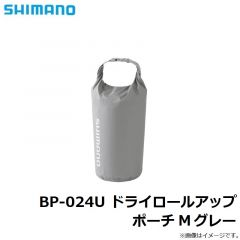 シマノ　BP-024U ドライロールアップポーチ M グレー
