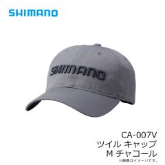 シマノ　CA-007V ツイルキャップ M チャコール