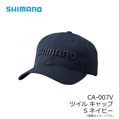 シマノ　CA-007V ツイルキャップ S ネイビー