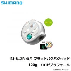 シマノ　EJ-806R 炎月 フラットバクバクヘッド 60g　11JAKゼブラF