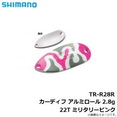 シマノ　TR-R28R カーディフ アルミロール 2.8g　03S ピンク


