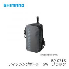シマノ (Shimano)　BP-071S　フィッシングポーチ　SW　ブラック
