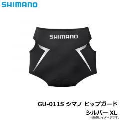 シマノ　GU-011S シマノ ヒップガード シルバー XL