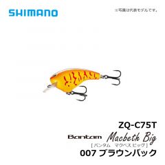 シマノ (Shimano)　ZQ-C75T バンタム マクベス ビッグ　001 ブラックチャート