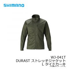 シマノ　WJ-041T DURASTストレッチジャケット L タイドカーキ