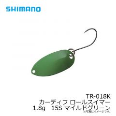 シマノ　TR-018K カーディフ ロールスイマー 1.8g　12S ブラック

