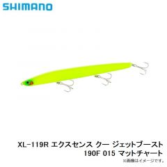 シマノ　XL-119R エクスセンス クー ジェットブースト 190F 015 マットチャート