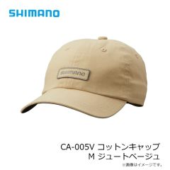 シマノ CA-005V コットンキャップ M ジュートベージュ