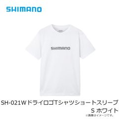 シマノ　SH-021W ドライロゴTシャツショートスリーブ XS ホワイト