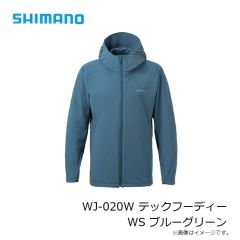 シマノ　WJ-020W テックフーディー WS ブルーグリーン