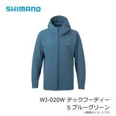シマノ　WJ-020W テックフーディー S ブルーグリーン