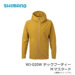 シマノ　WJ-020W テックフーディー M マスタード