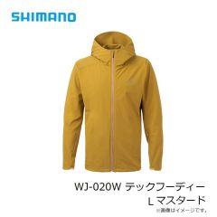 シマノ　WJ-020W テックフーディー L マスタード