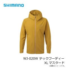 シマノ　WJ-020W テックフーディー XL マスタード