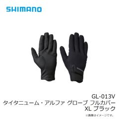 シマノ　GL-013V タイタニューム・アルファ グローブ フルカバー XL ブラック