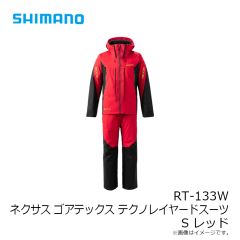 シマノ　RT-133W ネクサス ゴアテックス テクノレイヤードスーツ S レッド