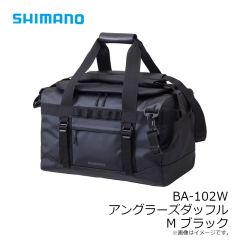 シマノ　BA-102W アングラーズダッフル M ブラック