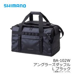 シマノ　BA-102W アングラーズダッフル L ブラック